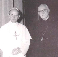 Pope Paul VI & Bishop Butler